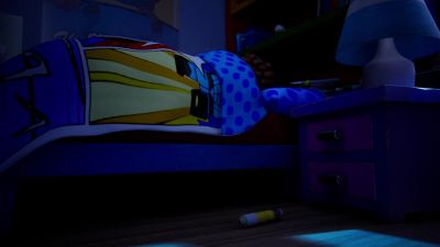 [suspenseful music playing] - LEGO Dreamzzz