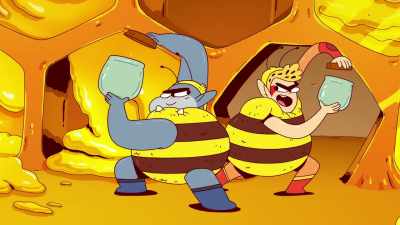 [suspenseful music plays] - ThunderCats Roar