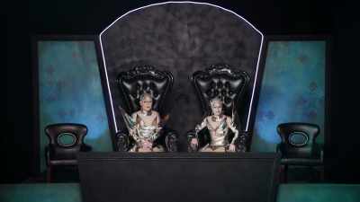 [suspenseful music] - The Boulet Brothers' Dragula: Titans