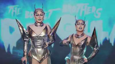 [suspenseful music] - The Boulet Brothers' Dragula: Titans