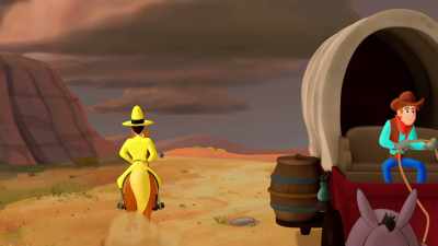(suspenseful music) - Curious George: Go West, Go Wild