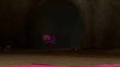 [suspenseful music] - Larva Family