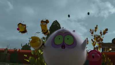 [suspenseful music] - Larva Family