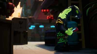[suspenseful music] - LEGO Ninjago: Dragons Rising