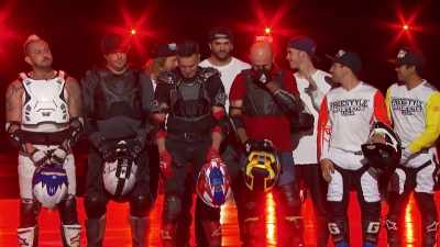 [suspenseful music] - America's Got Talent: Extreme