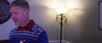 (suspenseful music) - Curtains for Christmas