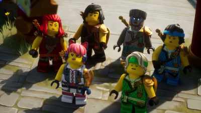 [suspenseful music] - LEGO Ninjago: Dragons Rising