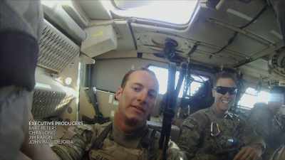 SUTTON: I think there’s a
common misconception that uh,
soldiers like to glorify war. - Fighting Season