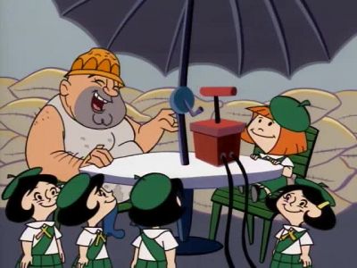 Suzy, would you like
to push the plunger? - Johnny Bravo