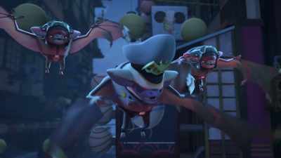 -[swallows]
-You can't hide from us up there, Rabbit. - Samurai Rabbit: The Usagi Chronicles