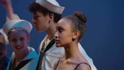 Swanies in the front,
Kye over here, Taela there. - On Pointe