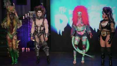 - [Swanthula] But listen,
once that was gone, - The Boulet Brothers' Dragula: Titans