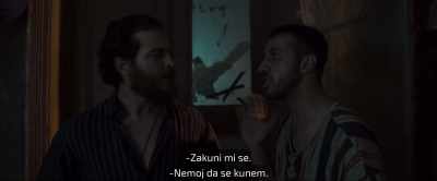 -Swear to me.
-Don't make me swear… - Paper Lives