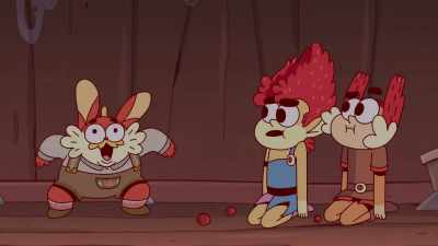 [Swedish accent]
Who vanten lingonberries?
[cheering] - ThunderCats Roar