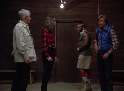 -Sweep the place. - The A-Team
