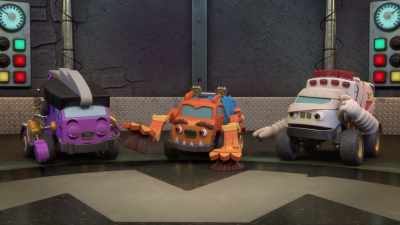 [Sweeper Paws whirring] - Mighty Monsterwheelies