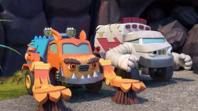[Sweeper Paws whirring] - Mighty Monsterwheelies