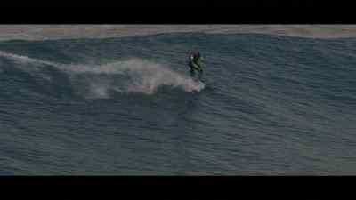 [sweeping music] - 100 Foot Wave