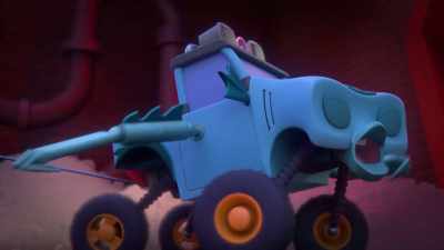 [Sweeps howls] - Mighty Monsterwheelies