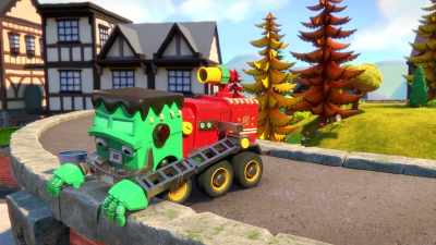 [Sweeps laughs, howls] - Mighty Monsterwheelies