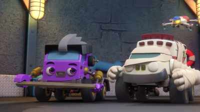 Sweeps, you and I
will head to Tire Swing Park - Mighty Monsterwheelies