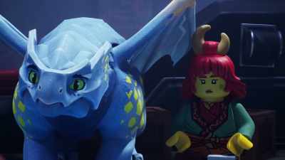 Sweet. But two problems. - LEGO Ninjago: Dragons Rising
