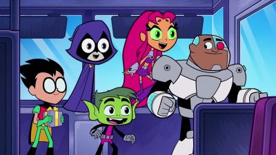 Sweet! It's empty. - Teen Titans Go!