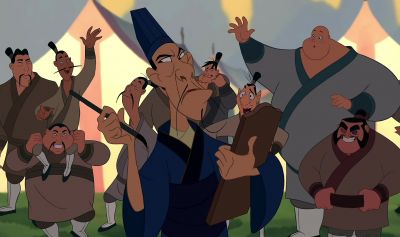 Order People orderI'd like a pan fried noodle Sweet and pungent shrimpMoo goo gai pan That's not funny - Mulan