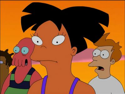 SWEET ZOMBIE JESUS IT'S HUGE - Futurama
