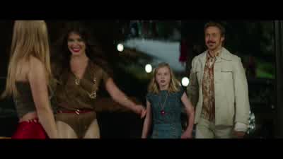 Dad there's like whores here and stuffSweetheart how many times have I told youDon't say and stuffJust say Dad there are whores hereWell there's like a ton Wait No I can help you - The Nice Guys
