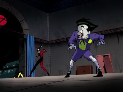 Sweetie get Mommy's bazooka - Batman Beyond: Return of the Joker