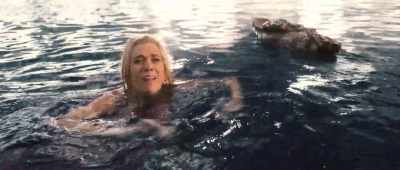 Swim towards me. I'll save you. - Palm Royale