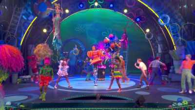 ♪ Swim with the current
till it carries you along - The SpongeBob Musical: Live on Stage!