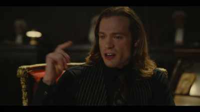 Swinging wild as he
fell through the clouds. - Interview with the Vampire