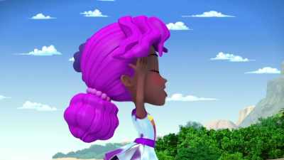 Swirl and a twirl,
we gave it a whirl, - Rainbow Rangers
