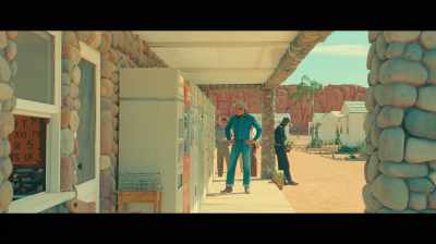 -(SWITCH CLICKS)
-(COIN CLINKING) - Asteroid City