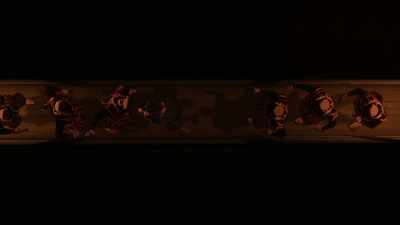 -[sword stabbing, slicing]
-[men grunting] - BLUE EYE SAMURAI