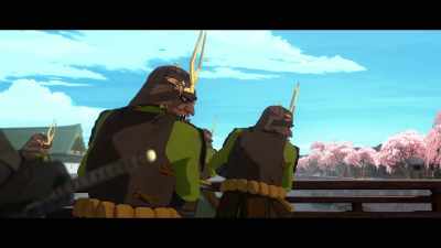 [swords chiming] - BLUE EYE SAMURAI