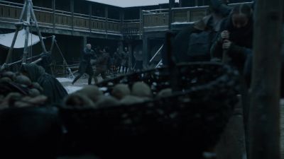 - (SWORDS CLANGING)
- (BOTH GRUNTING) - Game of Thrones