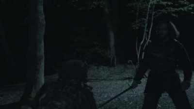 [swords clanging] - Witch