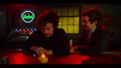 ♪ Sylvester's You Make Me Feel
(Mighty Real) playing on jukebox ♪ - High Fidelity