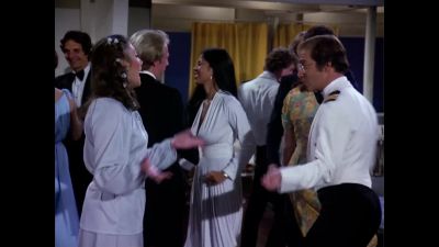 Sylvia:
I really should be getting back
to my cabin. - The Love Boat