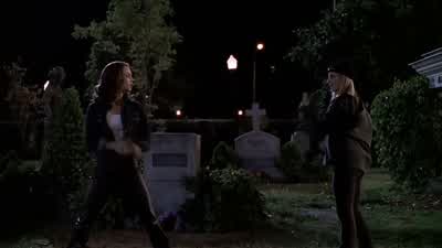 Synchronized slaying. - Buffy the Vampire Slayer