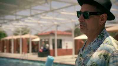 Synchronized swimming
or whatever it's called - The World According to Jeff Goldblum