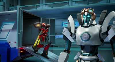 [synth music] - Transformers: EarthSpark