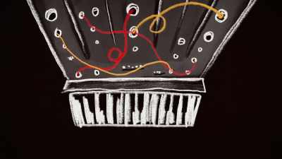 (synthesizer music playing) - Resynator
