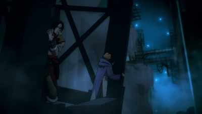 [Sypha groans] - Castlevania