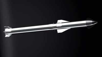 Systemet kaldes samlet for Starship. - Space Titans: Musk, Bezos, Branson