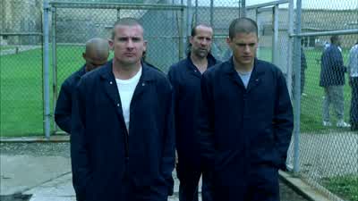 T-bag: Hey, hold up here a minute. - Prison Break