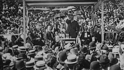 - T.R campaigns harder in 1912, - Theodore Roosevelt